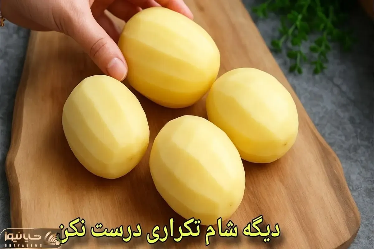 آموزش آشپزی؛ وقتی هیچی توی خونه نیست این شام خوشمزه نجاتت میده فقط با 2_3 قلم