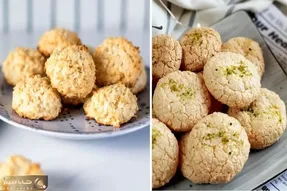 طرز تهیه شیرینی پفکی نارگیلی / بهترین دستور برای پخت خوشمزه ترین شیرینی