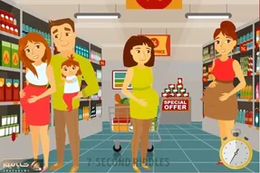 هوش تصویری؛ اگه فکر میکنی تیز هوشی بگو کدوم از این خانوما واقعاً باردار نیست؟