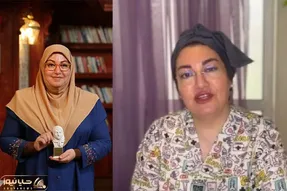 عاطفه میرسیدی مجری سابق تلویزیون تو کلینیک زیبایی؛ تفاوت حجاب از کجا تا به کجا!
