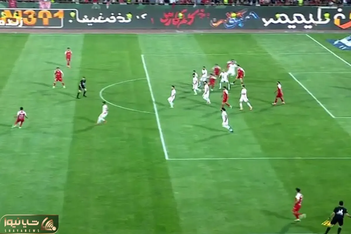 (عکس) سند پرسپولیسی بودن کمک‌داور بازی پرسپولیس - مس!