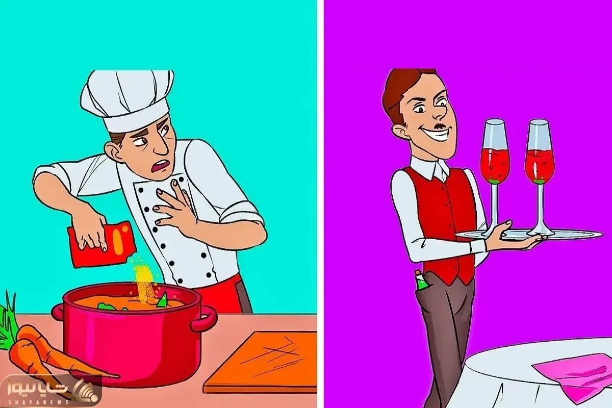 بازی فکری؛ اگه با هوشت همه رو جان به سر کردی  آشپز قاتل رو پیدا کن!