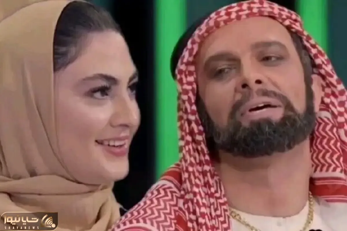 سوژه بازی؛ حرکات مجتبی شفیعی به سبک عربی برای لیلا اوتادی فقط رقص عربیش ترکوند