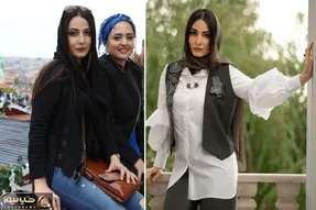 سمیرا حسن پور با جوجه اسکارف رو کَلش سیس میاد جوندار؛ تریپای وا داده خاتونای جیرانو!