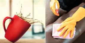 ترفندای خونگی واسه رهایی از لکه آب رو مبل؛ با سه حرکت مبلتو از این رو به اون رو کن!