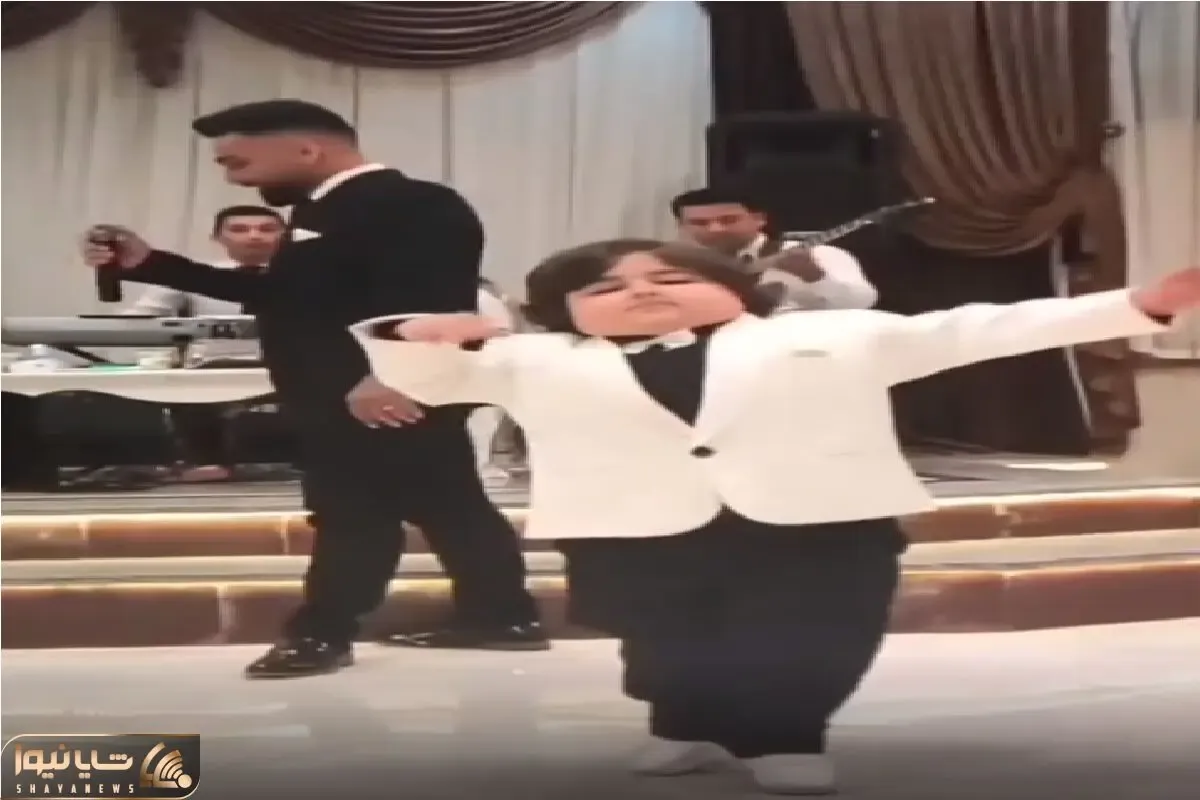 آواز شاد؛ بچه دایره با شیرین شیرین جان یجور رقصید بزرگاش ناتوانن یاشاسین تورک بالاسی