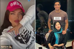 استایل جذاب و برند زنِ سپهر حیدری اونور آب؛ خانوم چه میکنه واسه دوزار فالوور!