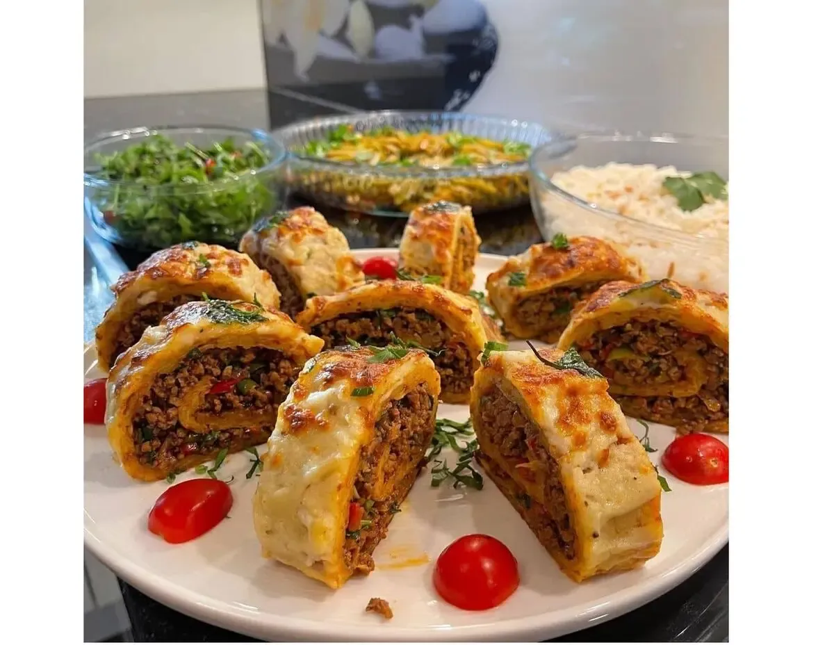 طرز تهیه ی رول سیب زمینی؛ هم خوشگل و هم خوشمزه، حتما باید امتحانش کنید