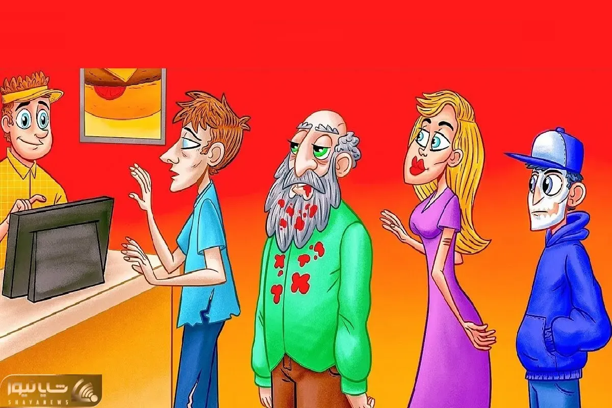 بازی فکری؛ اگه عند تیزهوشایی بگو کدوم از این این افراد برگر خور مٌرده و جنازه ست؟