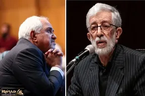 (عکس) دلداری ظریف به حداد عادل برای داغ بر دل نشسته