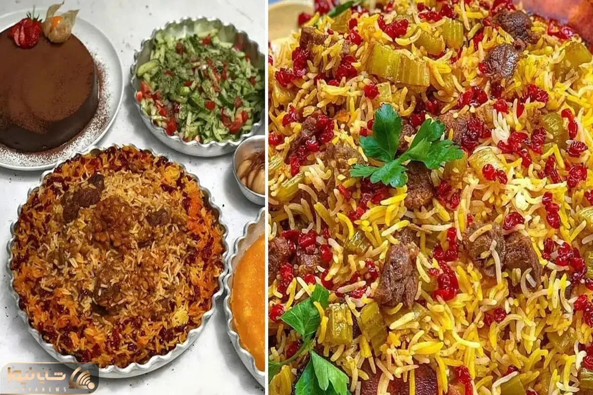 طرز تهیه قیمه لا پلو (قیمه شاه عباسی) با گوشت چرخ کرده / یه پلو مخلوط که خیلی خوشمزست