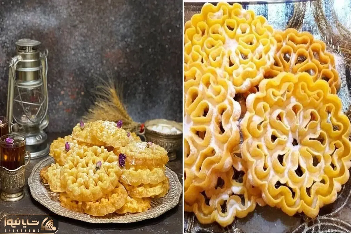 طرز تهیه شیرینی نان پنجره ای / یه شیرینی ترد و خوشمزه با دستور پخت ساده