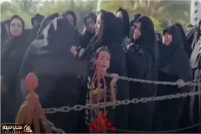 (ویدیو) بی‌قراری دختر یکی از قربانیان معدن طبس