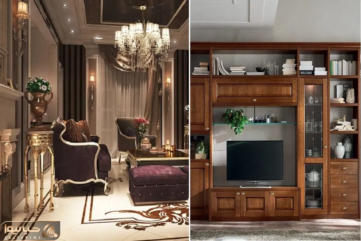 ایده های عالی و خلاقانه برای کمد دیواری پذیرایی/ حال و هوای خونه رو دلنشین کن