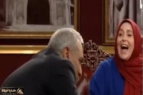 سکانس شاد/مدیری با یه نگاه به ژاله صامتی از خنده پخش زمین شد/دیگه توان ادامه  نداره