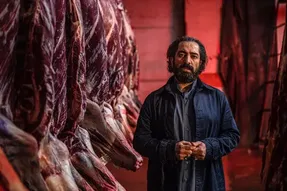 قسمت هفتم سیاوش، لکنت سیاوش صحنه گردانی صابر