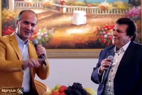 آواز ماندگار؛ عباس قادری چه خوش رو آهنگ پارسال باهم دسته جمعی رو با حسن ریوندی میخونه