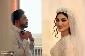 آواز شاد/ماچ و بوسه مریم مومن با مهموناش تو عروسی/به زور میکشنش تا عکس بگیرن