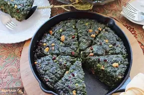 آشپزی حرفه ای؛ طرز تهیه کوکو سبزی / اینجوری بپزی چرب و چیلی و روغنی نمیشه