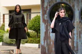 به نظرتون مانتو مشکی را با چه رنگ هایی باید ست کنیم؟ با مانتو ساده هم میشه جذاب بود!
