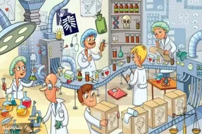 بازی فکری؛ اگه تو تیز بینی از عقاب جلوتری تو آزمایشگاه شلوغ 11 ثانیه ای سرنگ پیدا کن