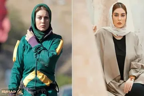 سفر به ایام قدیم؛ عکس «سحر قریشی» وقتی سوژه میشه؛ سال 1387