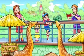 بازی فکری؛ اگه هوشت به عرش اعلاء رسیده میمون رو از بین زرافه و باغ وحش پیدا کن