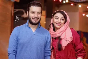 عاشقانه های جواد عزتی و همسرش!