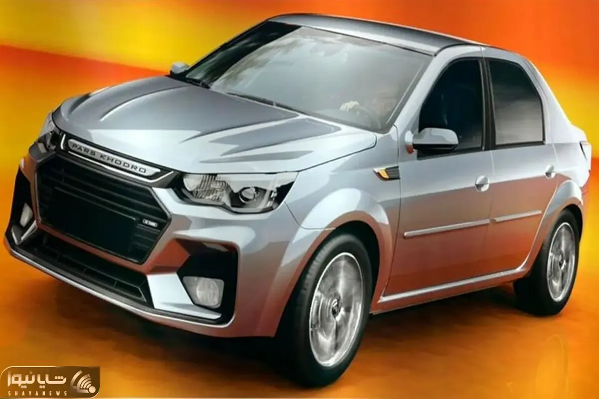 (عکس) رونمایی از P 90 خودرو جدید سایپا در دهه فجر
