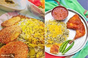 باقالی پلو با مرغ این مدلی بپز تا همه بال بزنن از خوشی / با این سرو جذاب ضیافت تکمیله