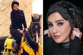 اَکت لمیده سیما خضرآبادی در کافه با شوهر دوم / مخالفت پدر برای بازیگری بدون تحصیل