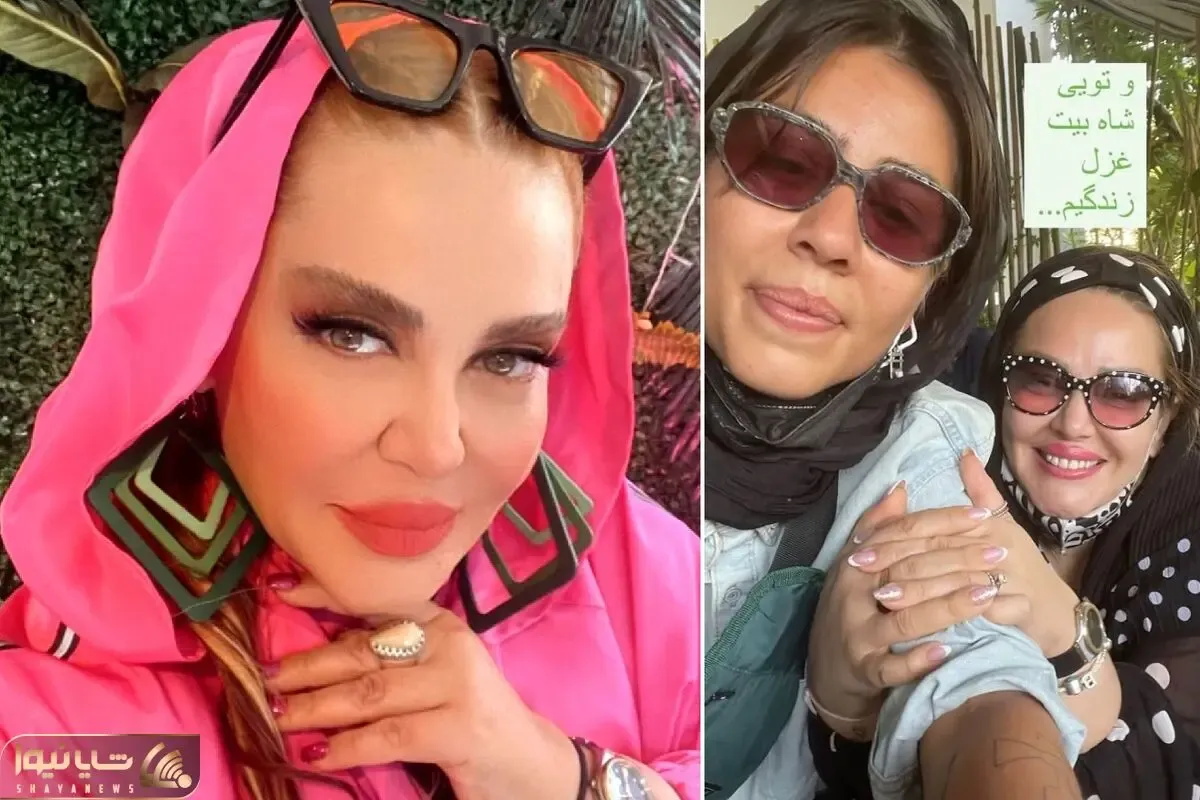 وقتی بهاره رهنما لباش پروتز زده انفجاری؛ پریا خانومشُ باخ چه حالی میده به زن باباش!
