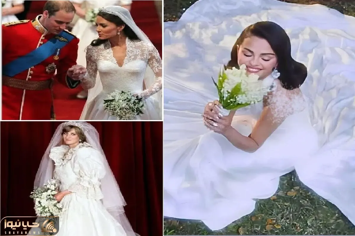 از شاهدخت موناکو تا سلنا گومز؛ زنبق دره محبوب ترین دسته گل عروس