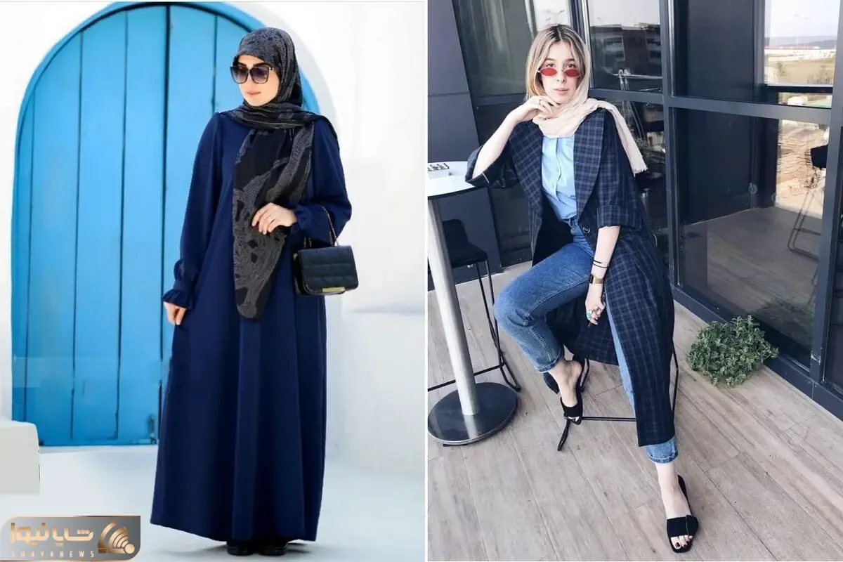 مانتو سرمه ای را چگونه ست کنیم؟ کی گفته مانتو سرمه ای فقط برای سرکار و اداره مناسبه!