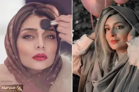 ساره بیات تریپ زد مینیمال ولی پاشنه بلند پوشید دو متری؛ عروسِ دل تور سرش تور ماهیگیریه!