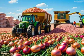 مستند کشاورزی / آبیاری مبتنی بر هوش مصنوعی و کاشت با هدایت جی‌پی‌اس برای رشد پیاز
