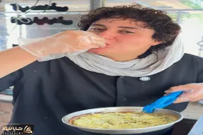 آموزش آشپزی؛ دخترک گیلانی پنیر برشته (پنیر دبیج) یاد میده لذیذ لذیذ از دل شهرش