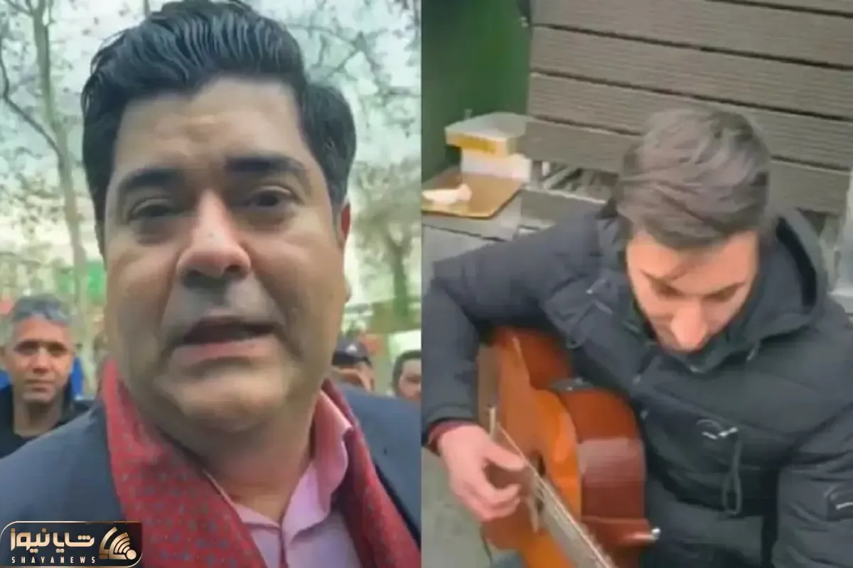 آواز اصیل؛ نوازنده های خیابانی آهنگ ایران میزدن یهو سالار عقیلی اومد خوند غلغله شد
