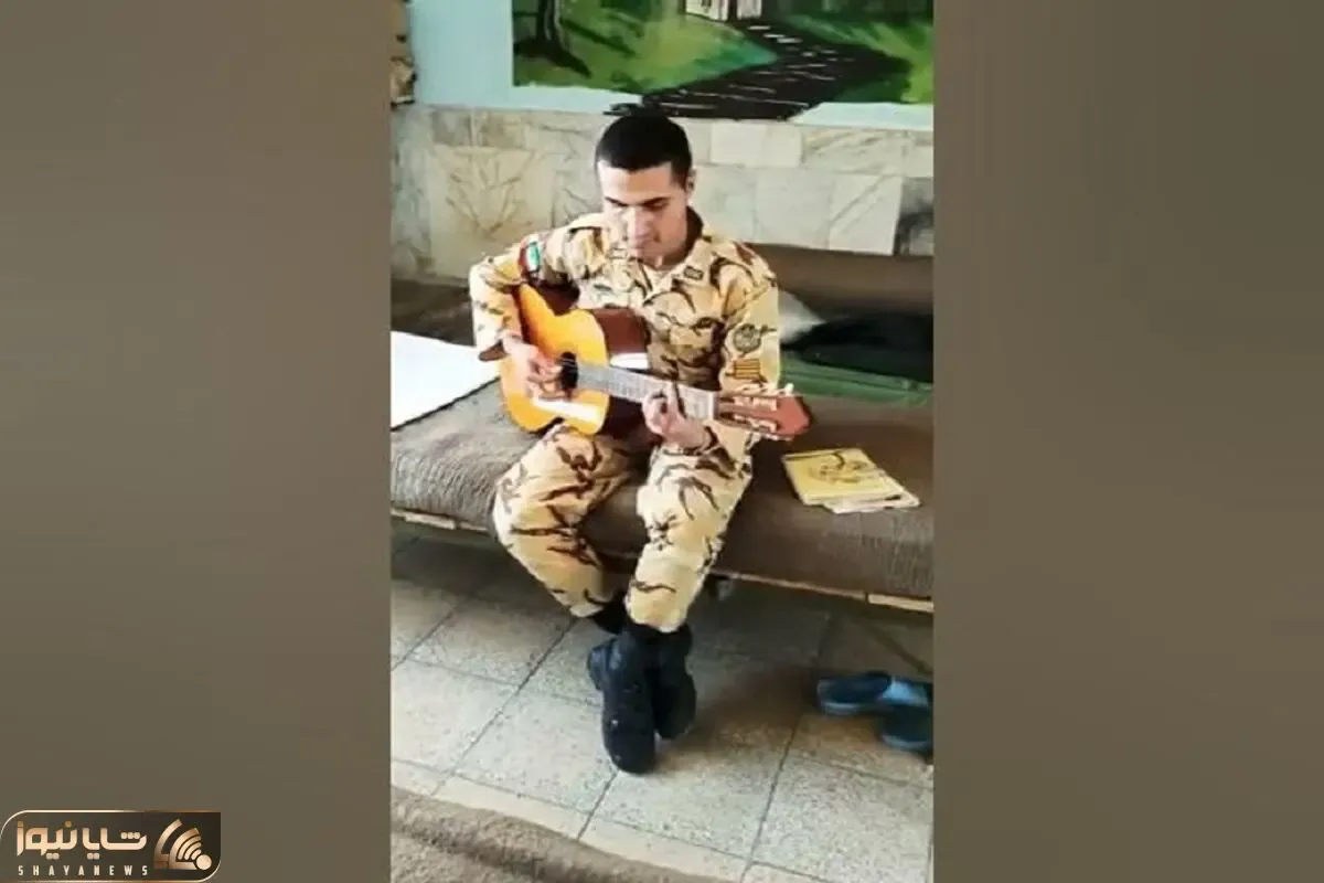 آواز خیابانی؛ سرباز خوش صدا که از عشق و دلتنگی خوند و اشک همه رو درآورد