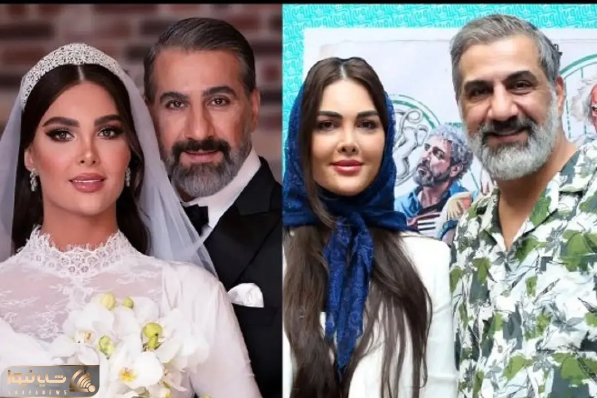 آواز احساسی؛ اولین عکس از محمد نادری و زنش بعد از ازدواج انگاری قهره