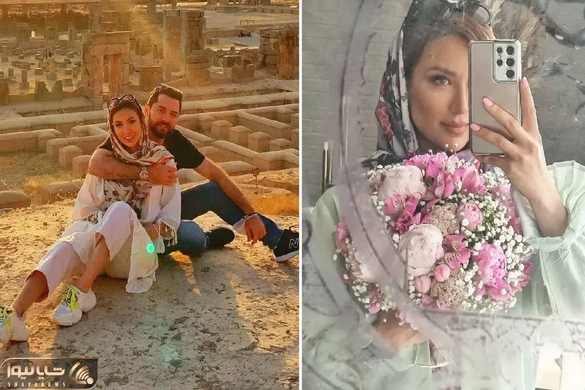 مینا زنِ بهرام رادان با لباس تو خونه ناناش چه جیرانی شده واسه آقاش؛ از جوگولستان اومده!