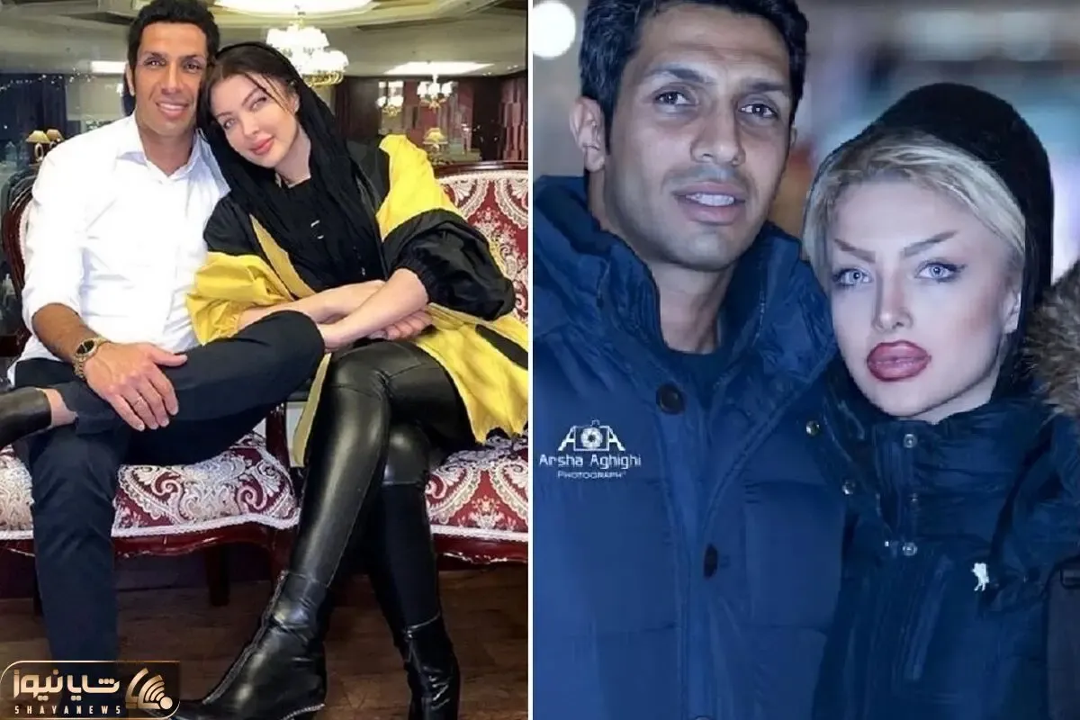 قبل و بعد همسر سپهر حیدری / شروع ابروهاش زمین و پایانش فضاست واقعا جل الخالق بود