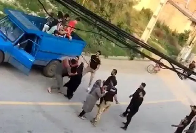 (عکس و ویدیو) درگیری مرگبار در قرن آباد گرگان؛ تبرکِش جنجال آفرید