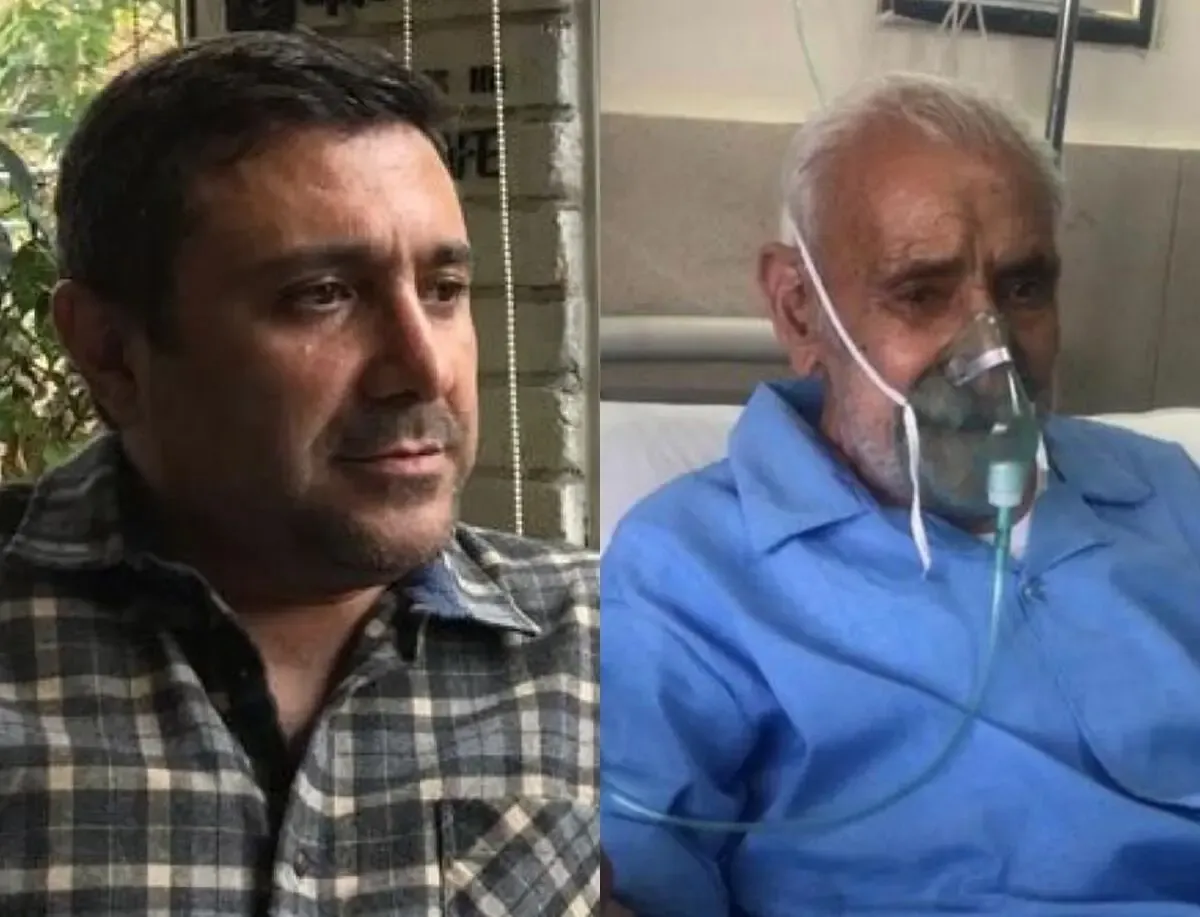 رضا کریمی بازیگری که در 24 ساعت پدر و مادرش را به خاطر کرونا از دست داد!