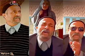 آواز شاد؛ احمد مهرانفر  با سیه دخت هاجرون یه دابسمشی برا شبنم مقدمی میره رو دستش نیس