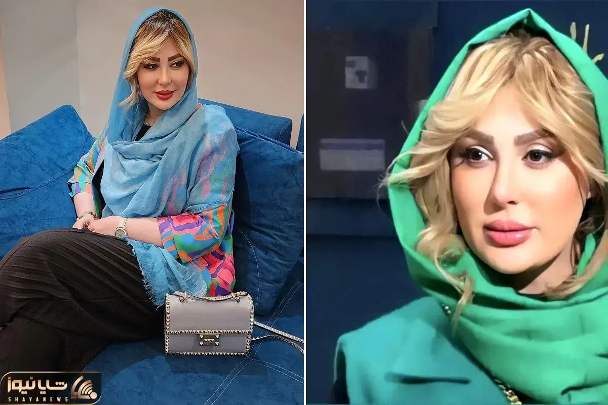 وقتی باد زد و مژه های نیوشا ضیغمی مثل برگ درخت ریخت؛ پاییز اومده تازه تیپ بهاری میزنه