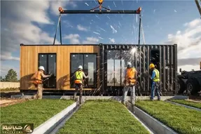 معماری خلاقانه؛ با 4 تا حلب خونه ساختن خودشونو گول بزنن کاخ نشینن