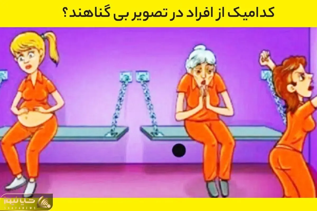 بازی فکری؛ فکر میکنی ذهن خلاق و بازی داری زیر 10 ثانیه بگو فرد بیگناه تو سلول کیه!
