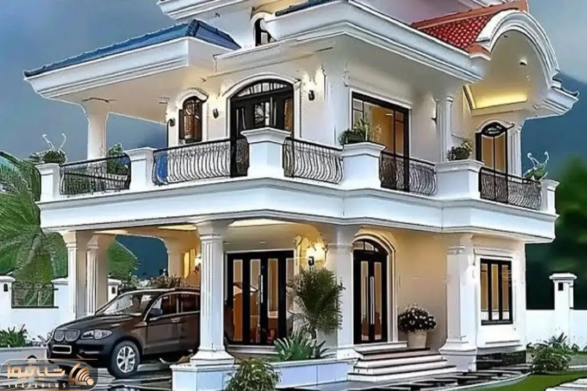 معماری خلاقانه؛ برای اعیونی کردن خونه ات باید اینطوری ویلا بسازی پله شاهی بذاری