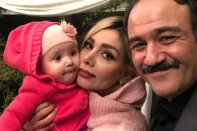 همسر باکلاس و دختر بانمک مهران غفوریان!
